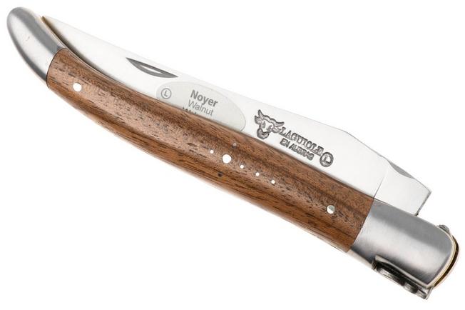 Afbeelding voor Laguiole en Aubrac Fly N15, L0712I1J15J15NO, Sandvik 12C27, Walnut zakmes, 12 cm