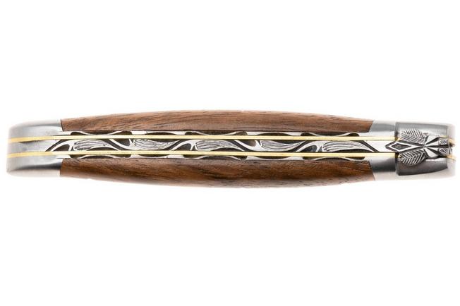 Afbeelding voor Laguiole en Aubrac Fly N15, L0712I1J15J15NO, Sandvik 12C27, Walnut zakmes, 12 cm