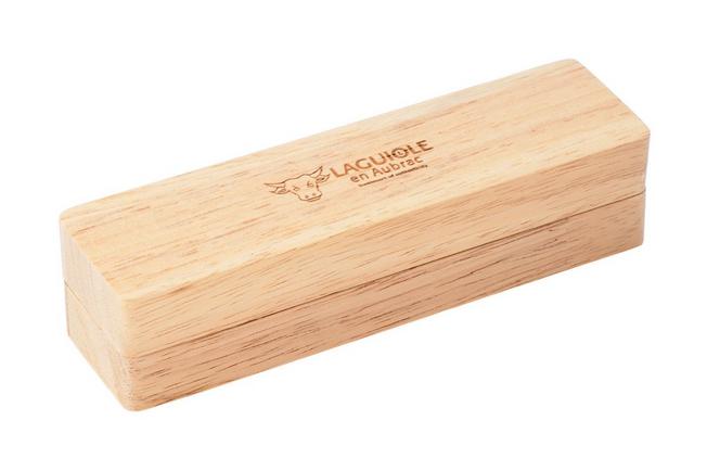 Afbeelding voor Laguiole en Aubrac Fly N12, L0712IIJ12PCF, Sandvik 12C27, Solid Horn zakmes, 12 cm