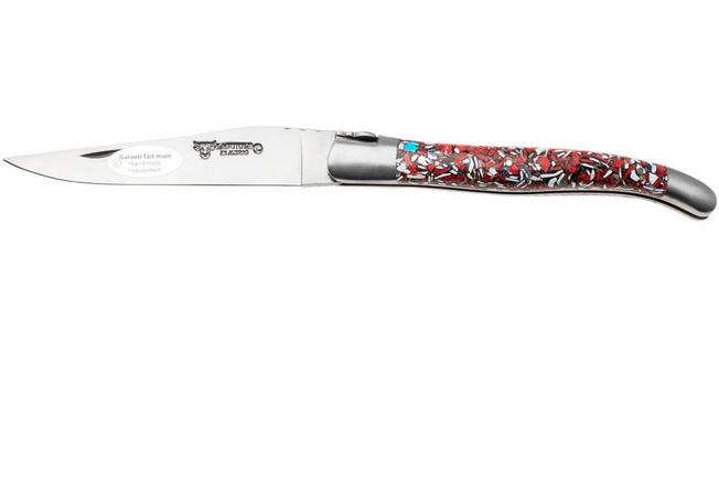 Afbeelding voor Laguiole en Aubrac Bank Cards, Brushed Stainless Steel, zakmes, 12 cm