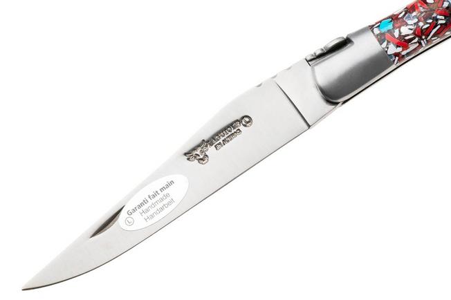 Afbeelding voor Laguiole en Aubrac Bank Cards, Brushed Stainless Steel, zakmes, 12 cm