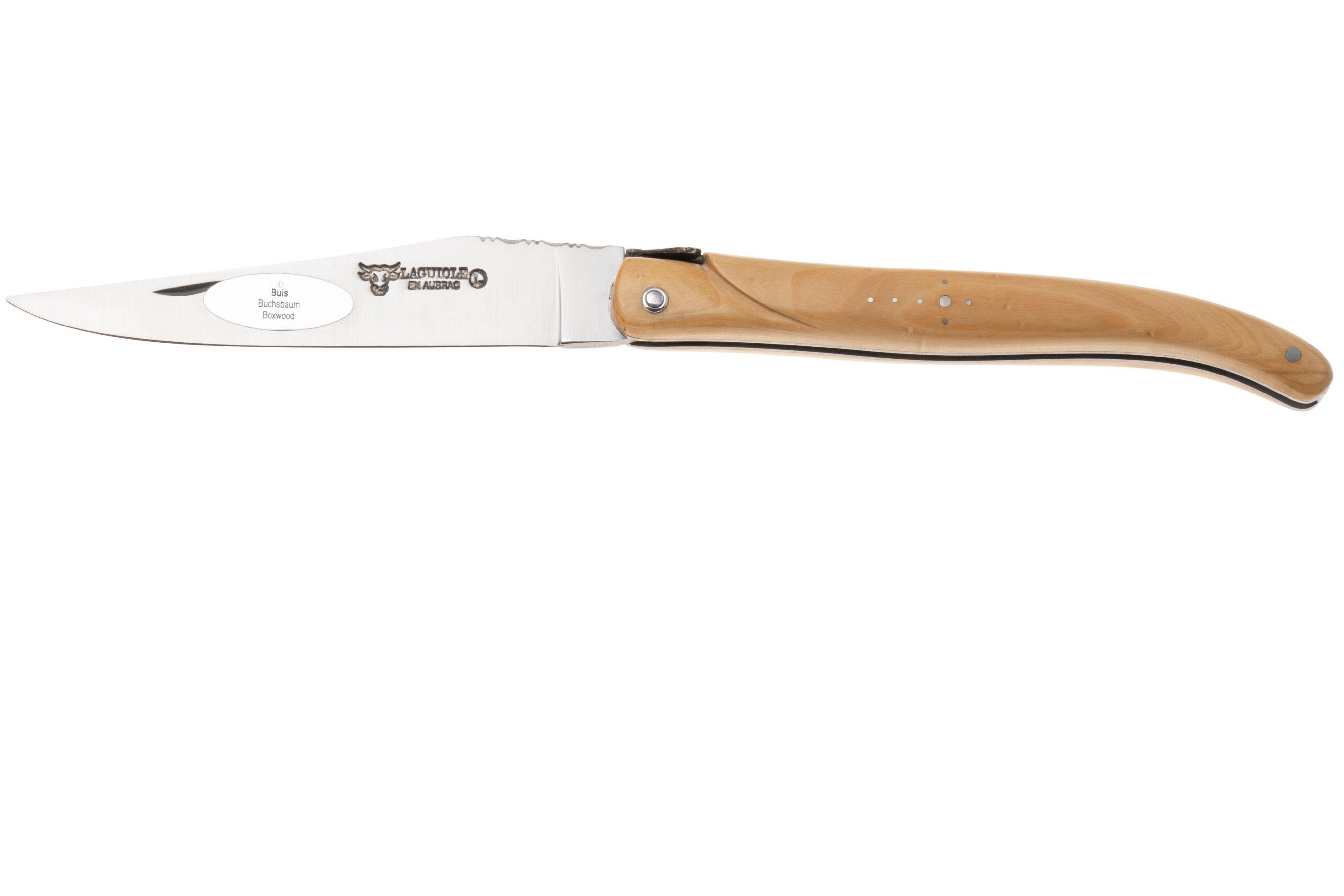 Laguiole en Aubrac Pastourelle, Full Handle, Boxwood, pocket knife, 12 ...