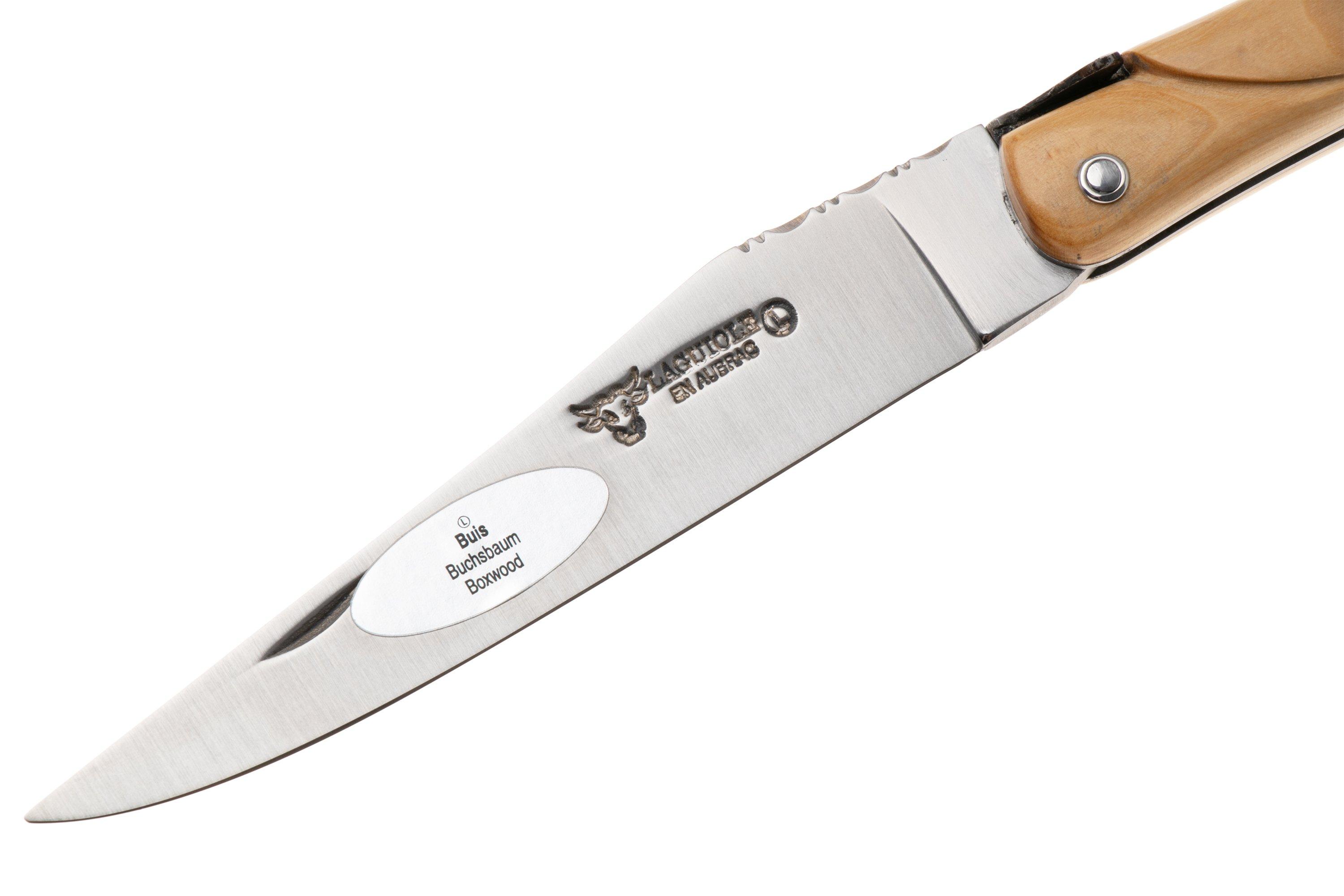 Laguiole en Aubrac Pastourelle, Full Handle, Boxwood, pocket knife, 12 ...