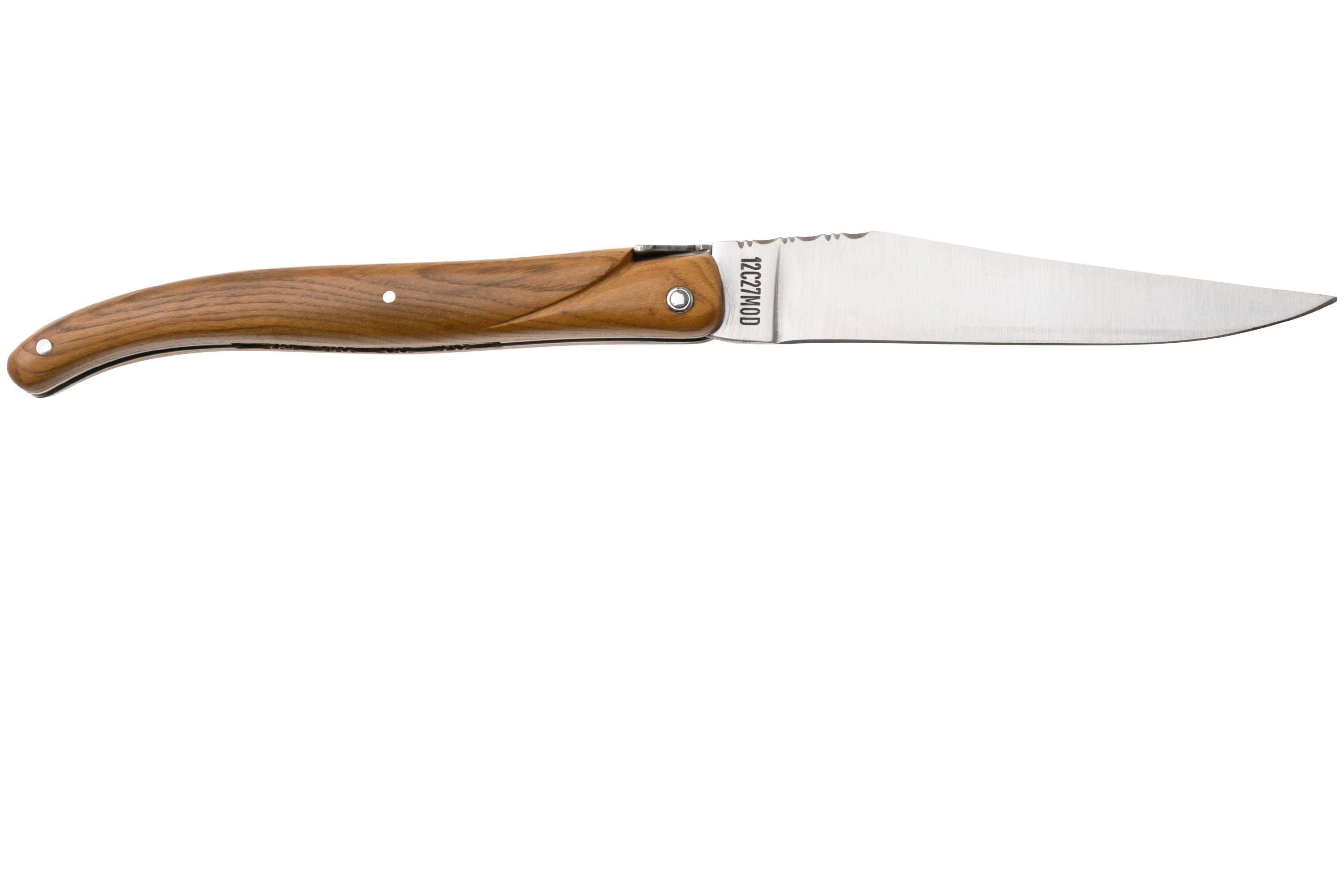 Laguiole en Aubrac Pastourelle, Full Handle, Pistachio Wood, pocket ...