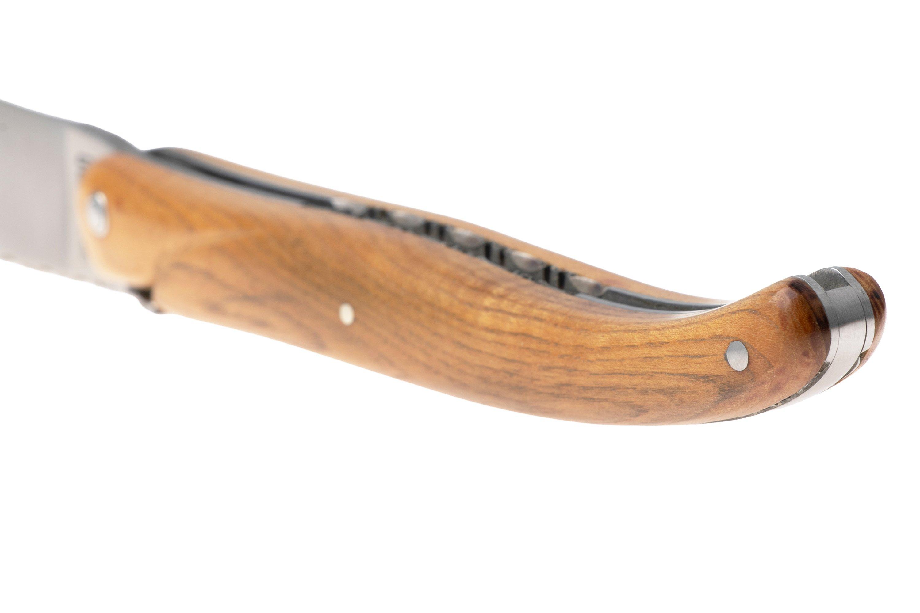 Laguiole en Aubrac Pastourelle, Full Handle, Pistachio Wood, pocket ...