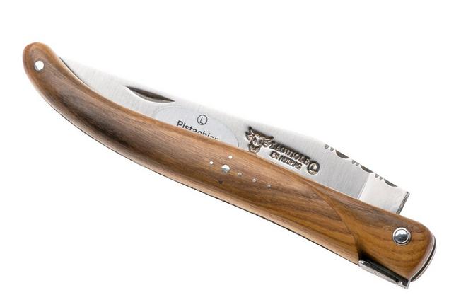 Afbeelding voor Laguiole en Aubrac Pastourelle, Full Handle, Pistachio Wood, zakmes, 12 cm