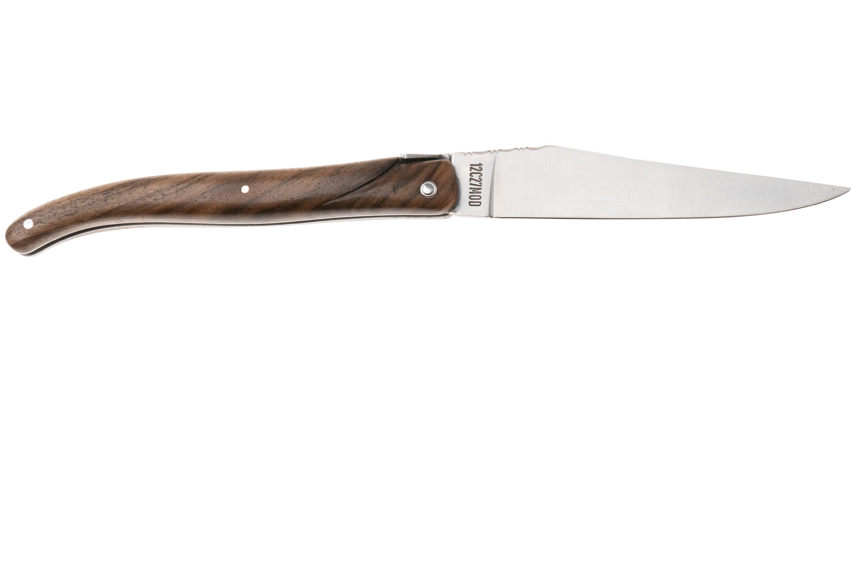Laguiole en Aubrac Pastourelle, Full Handle, Walnut Wood, pocket knife ...