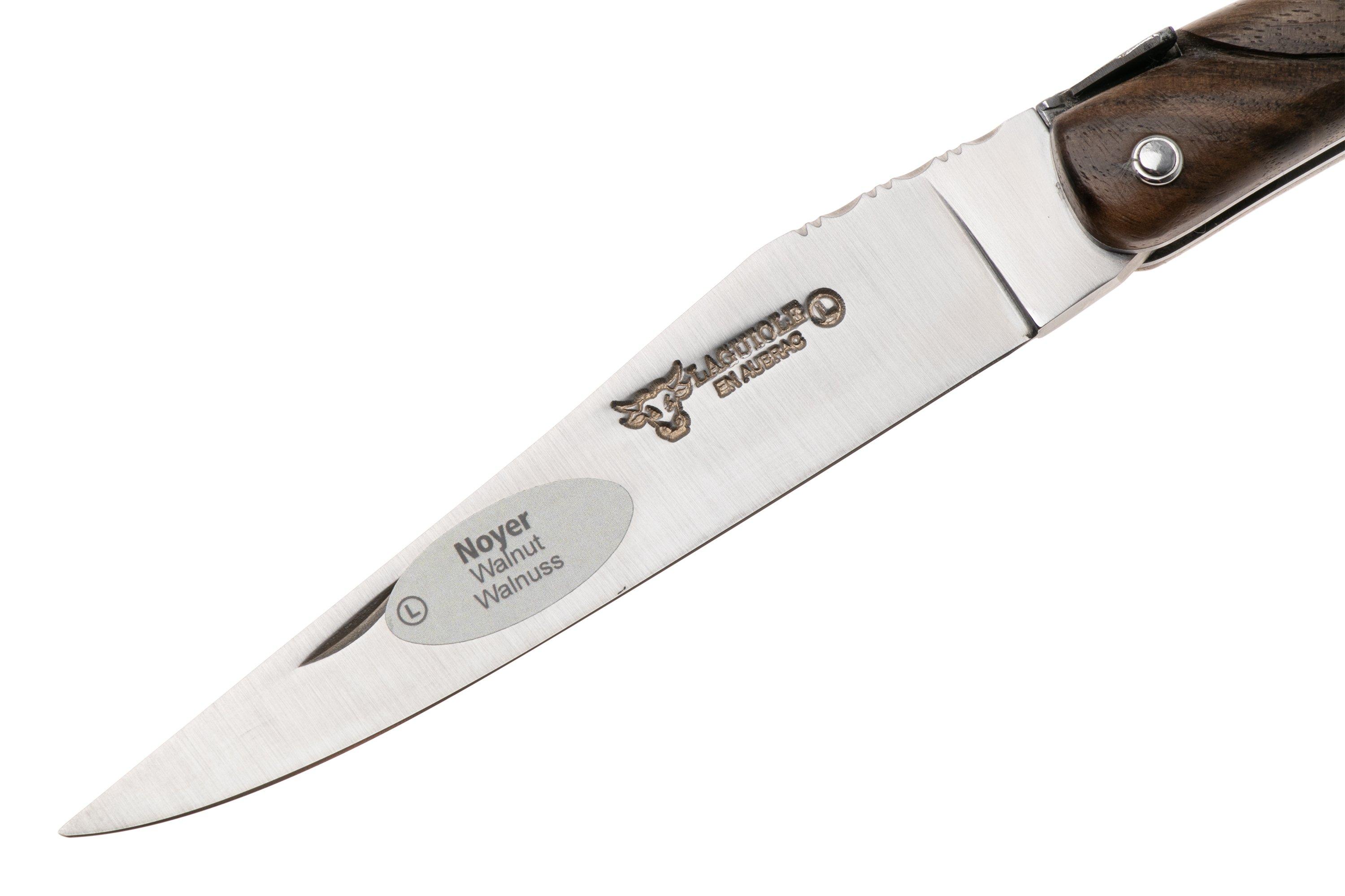 Laguiole en Aubrac Pastourelle, Full Handle, Walnut Wood, pocket knife ...
