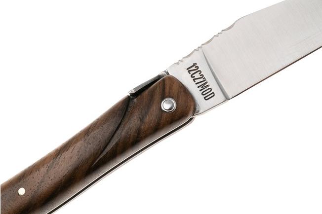 Afbeelding voor Laguiole en Aubrac Pastourelle, Full Handle, Walnut Wood, zakmes, 12 cm