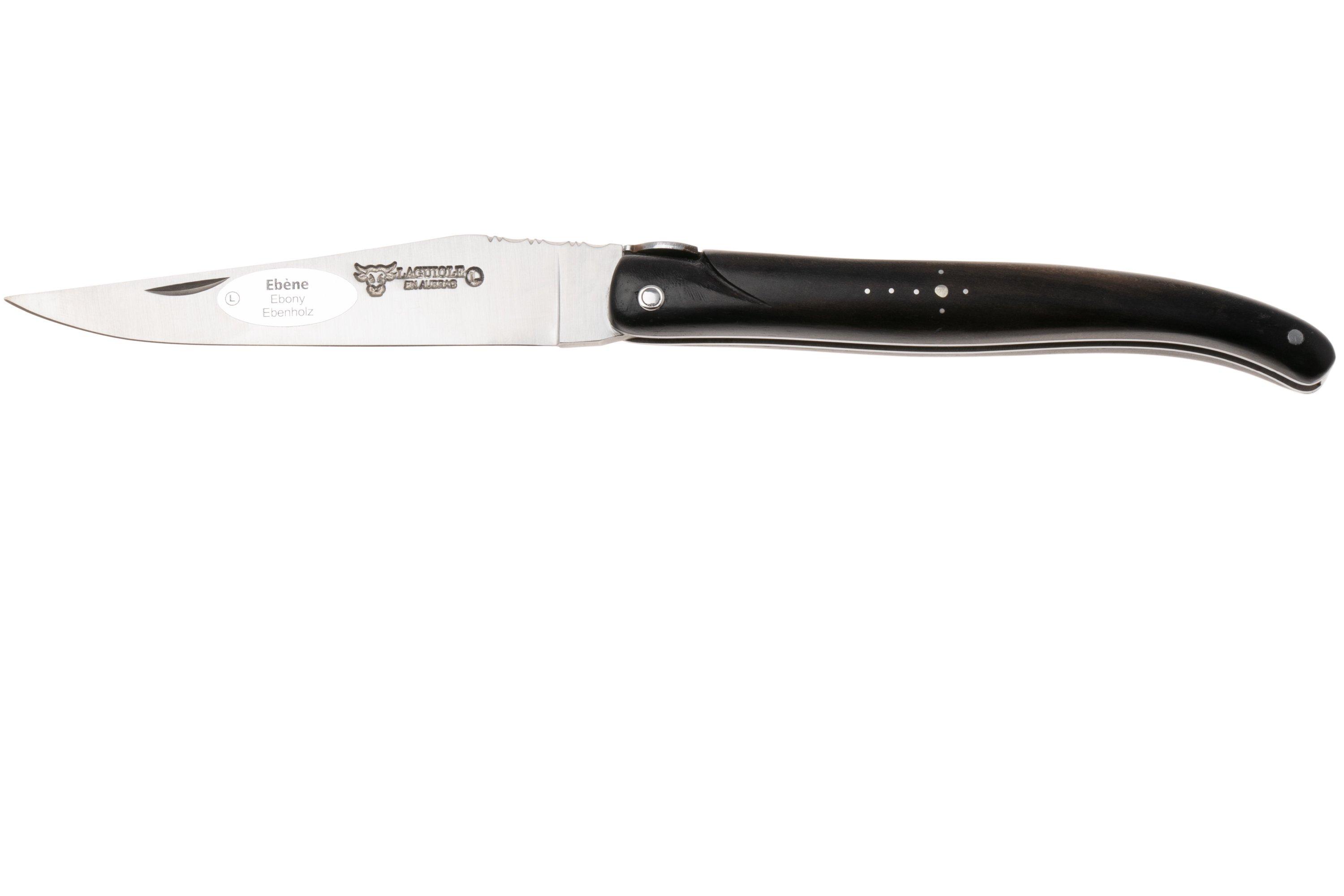 Laguiole en Aubrac Queen Bee, Full Handle, Ebony Wood, pocket
