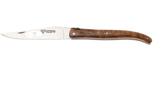 Afbeelding voor Laguiole en Aubrac Queen Bee, Full Handle, Teak Wood, zakmes, 12 cm