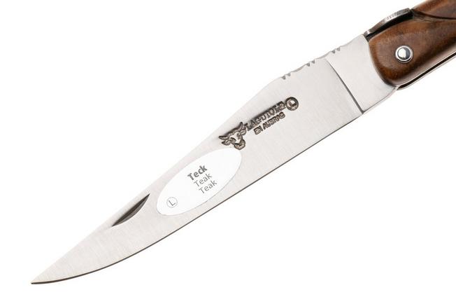 Afbeelding voor Laguiole en Aubrac Queen Bee, Full Handle, Teak Wood, zakmes, 12 cm