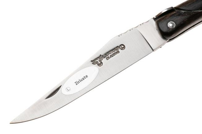 Afbeelding voor Laguiole en Aubrac Queen Bee, Full Handle, Ziricote Wood, zakmes, 12 cm