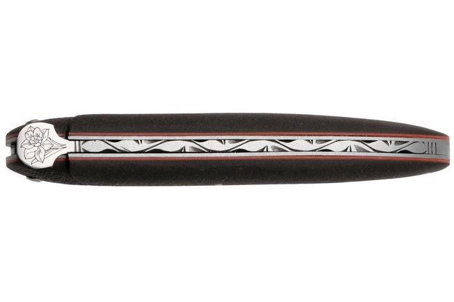 Afbeelding voor Laguiole en Aubrac Terre d'Aubrac, Daffodil Bee, Full Handle, Brushed Finish, zakmes, 12 cm