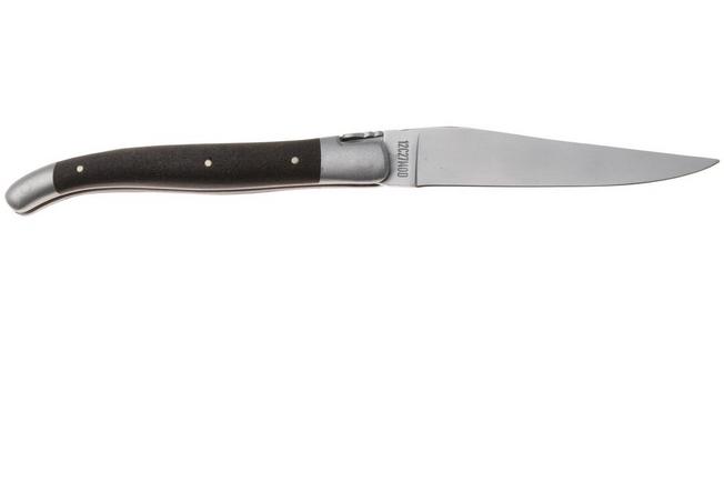 Afbeelding voor Laguiole en Aubrac Terre d'Aubrac, Double Stainless Steel Bolsters, Brushed Finish, zakmes, 12 cm