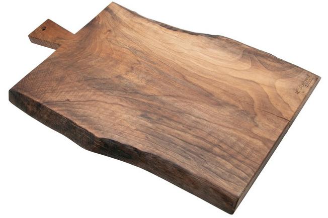 Laguiole en Aubrac tabla de cortar de madera de nogal, grande