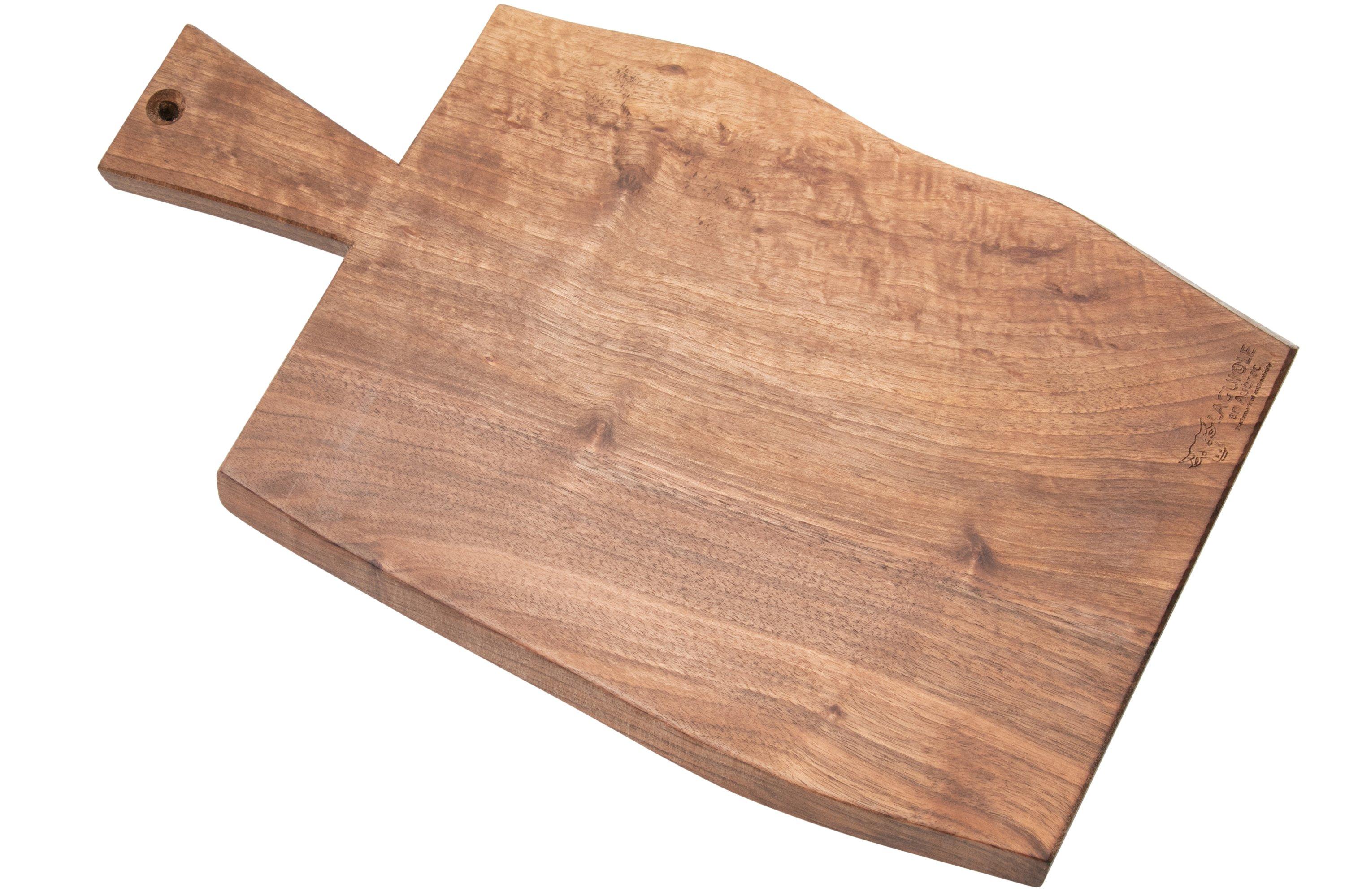Extra Large Walnut Cutting Board With Rubber Feet, Pocket Handles