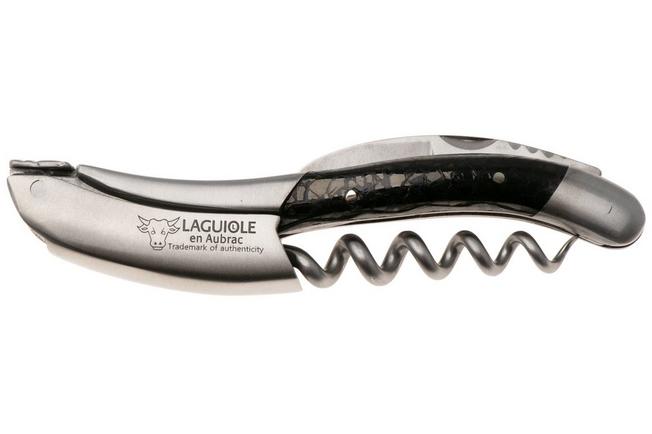 Afbeelding voor Laguiole en Aubrac Sommelier SOM12SIILSCHA Brushed Stainless Steel, Charcoal, sommeliersmes