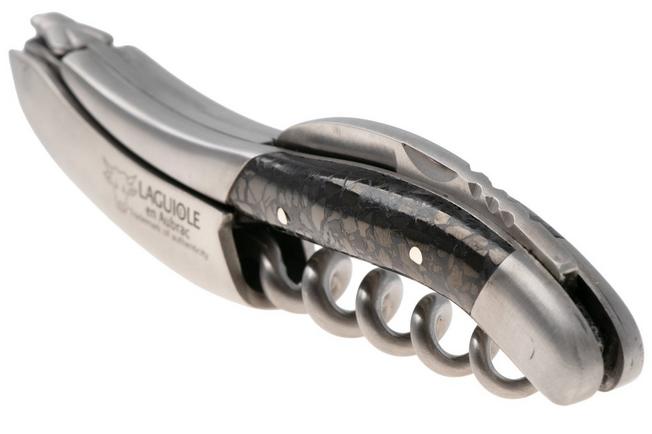 Afbeelding voor Laguiole en Aubrac Sommelier SOM12SIILSCHA Brushed Stainless Steel, Charcoal, sommeliersmes