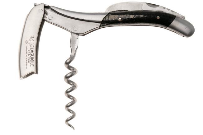 Afbeelding voor Laguiole en Aubrac Sommelier SOM12SIILSCHA Brushed Stainless Steel, Charcoal, sommeliersmes