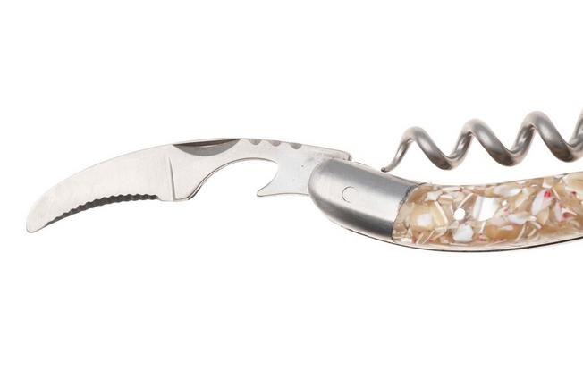 Afbeelding voor Laguiole en Aubrac Sommelier SOM12SIILSCQT Brushed Stainless Steel, Trocha Shell, sommeliersmes