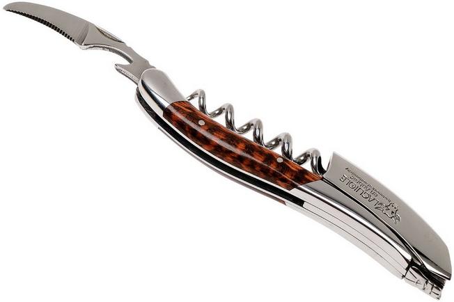 Laguiole en Aubrac 12 piece Cutlery Set Snakewood handle