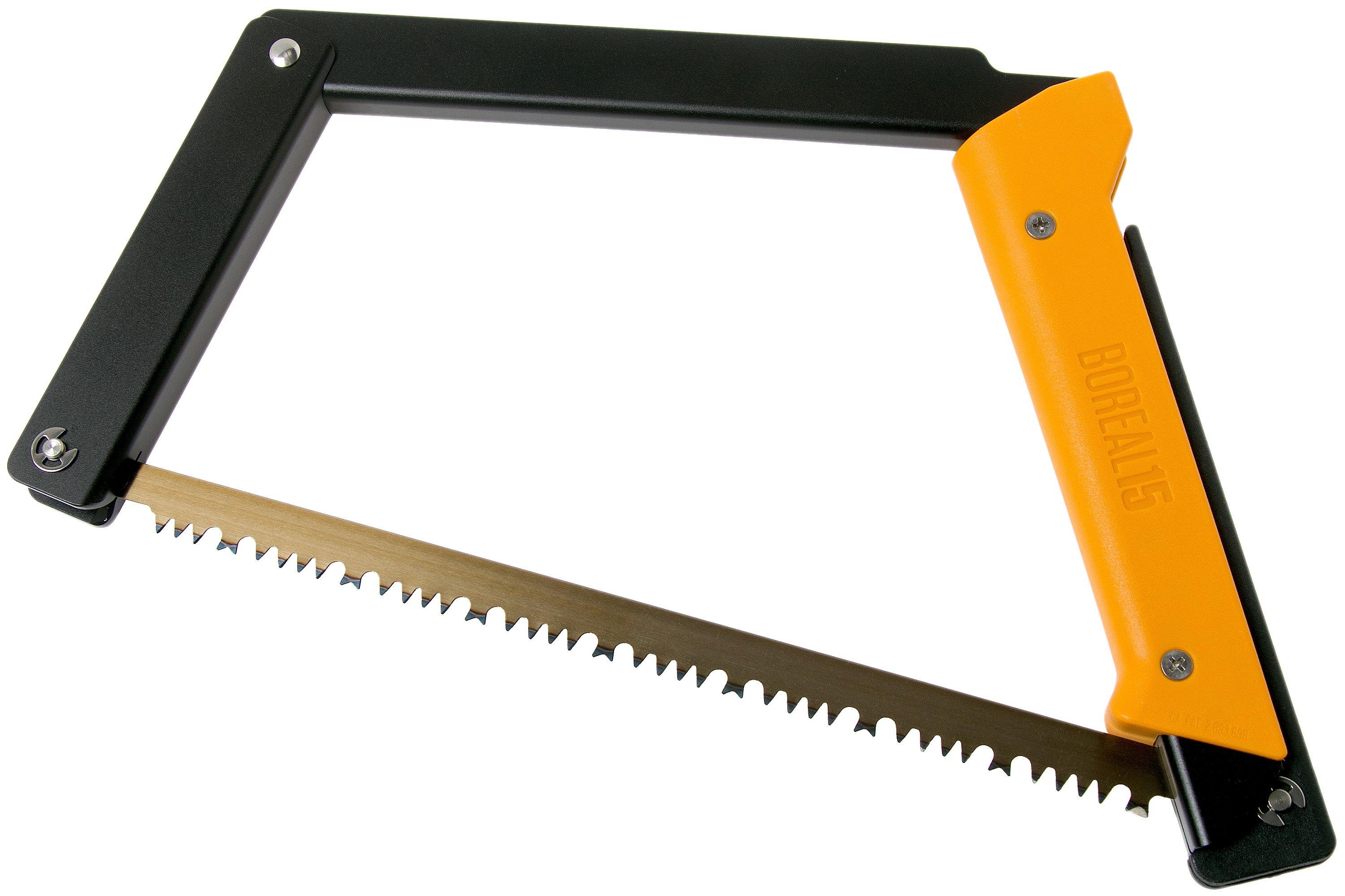 Agawa Canyon Boreal15 all-purpose foldable saw, yellow