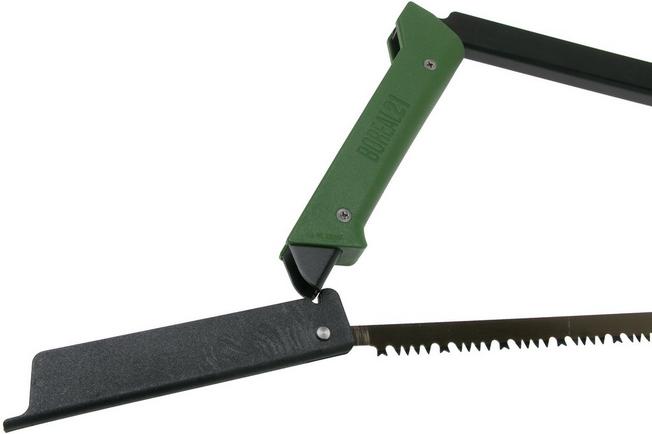 Agawa Canyon Boreal21 all-purpose foldable saw, green