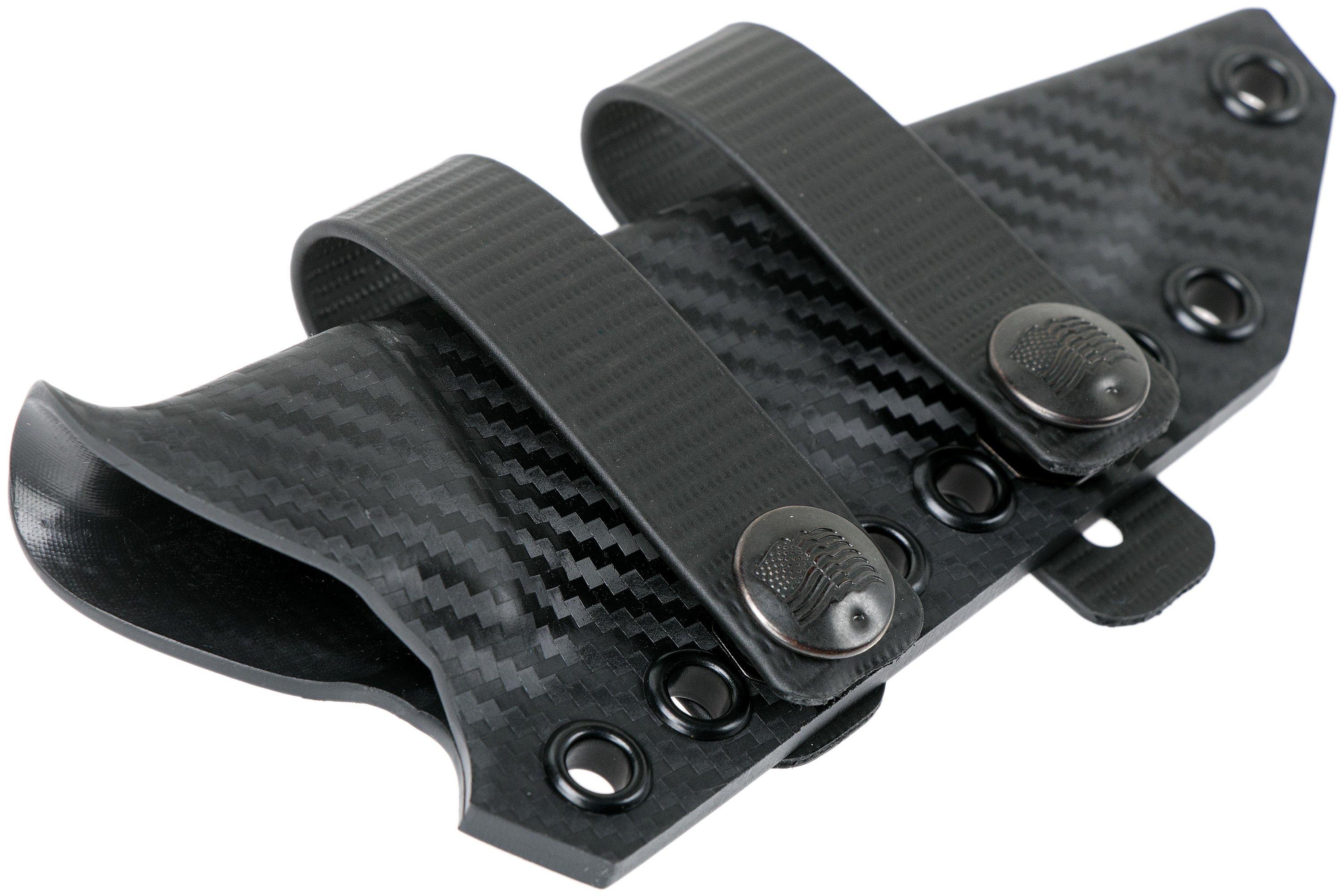 Armatus Carry Architect sheath for the Fällkniven F1, carbon fibre