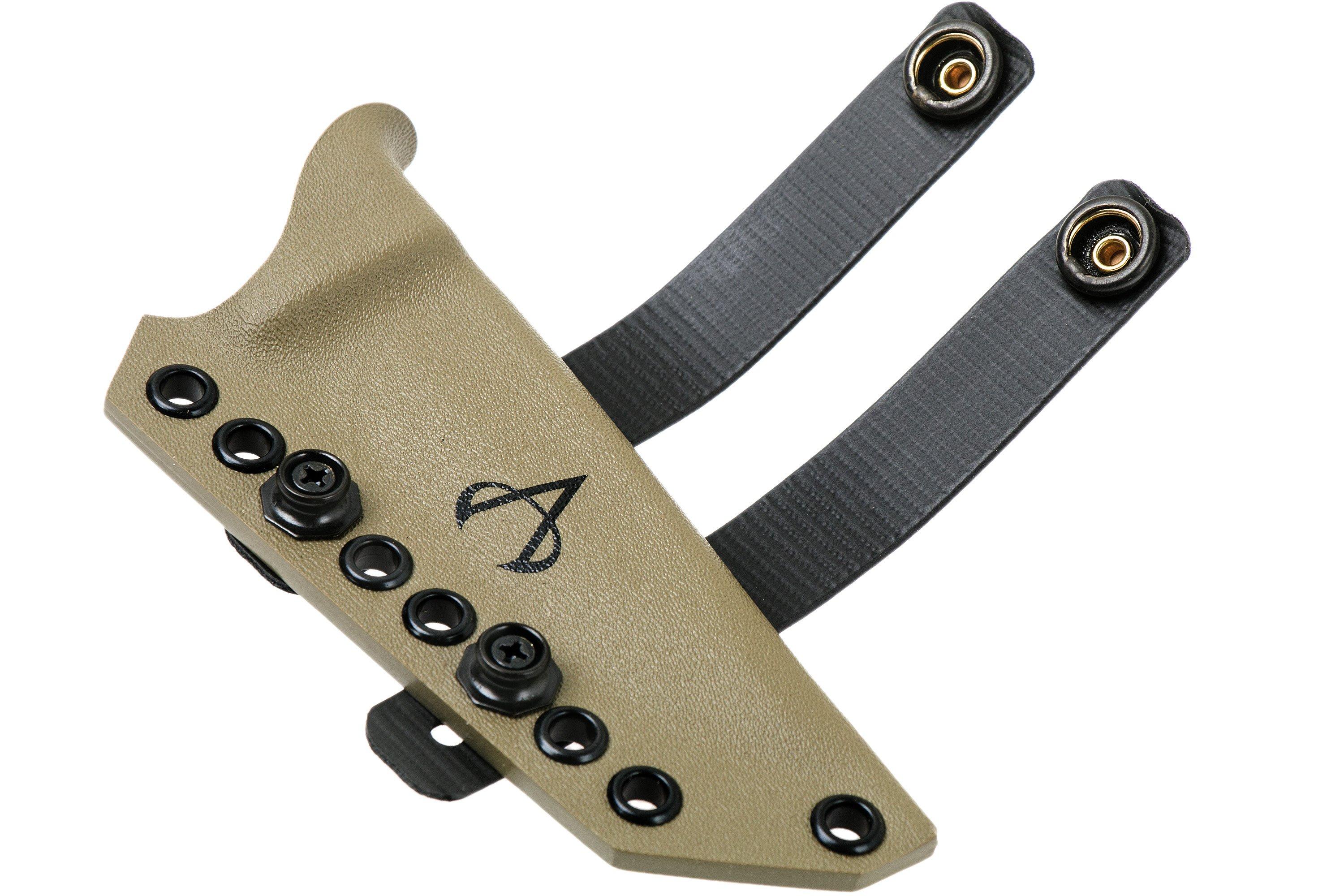 Armatus Carry Architect sheath for the Fällkniven F1 Pro, flat dark ...