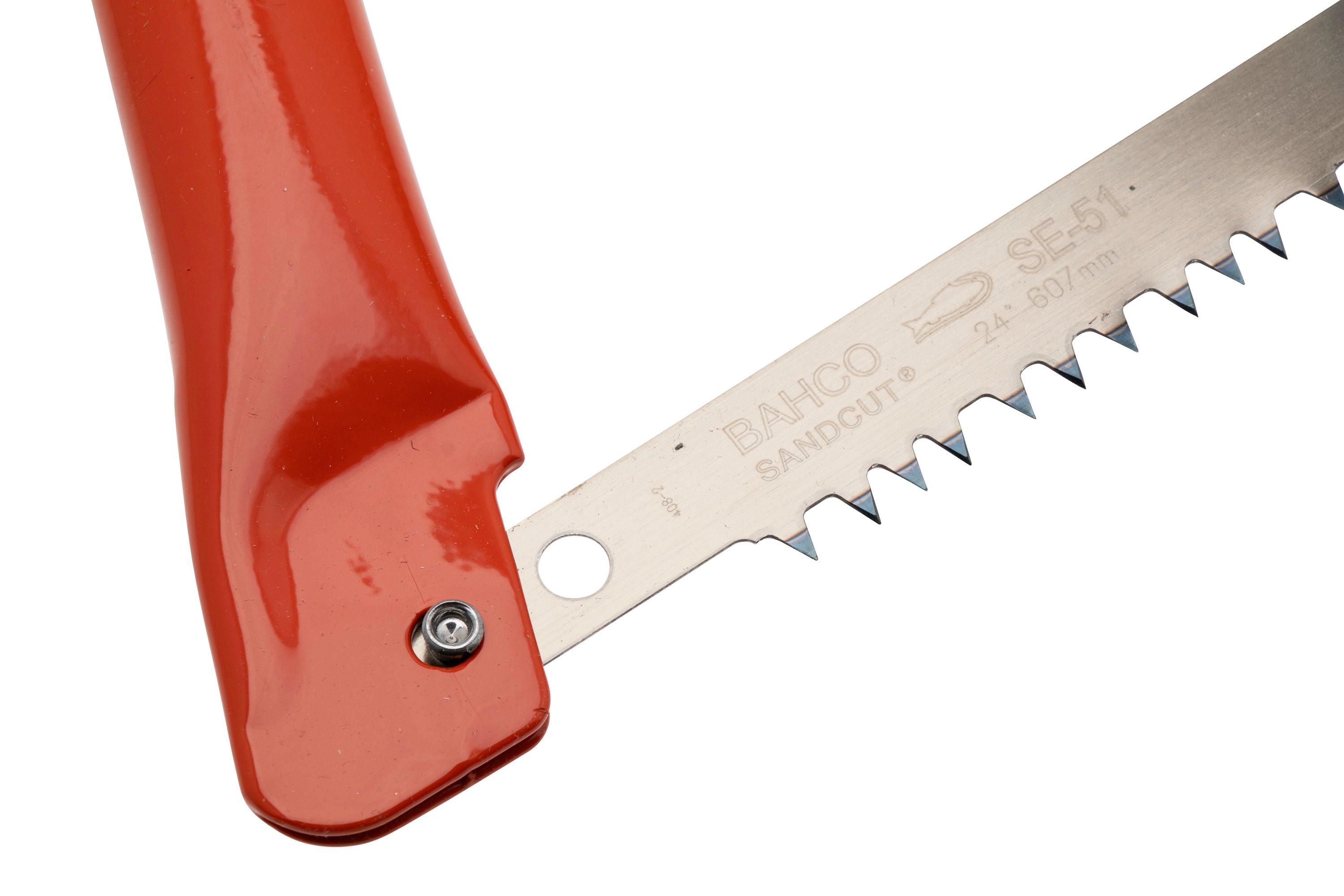 Sega Ad Arco 24 Pollici Per Legno | Con 6 Lame Extra | Impugnatura Morbida | Per Legno Secco E Verde - Foto 9