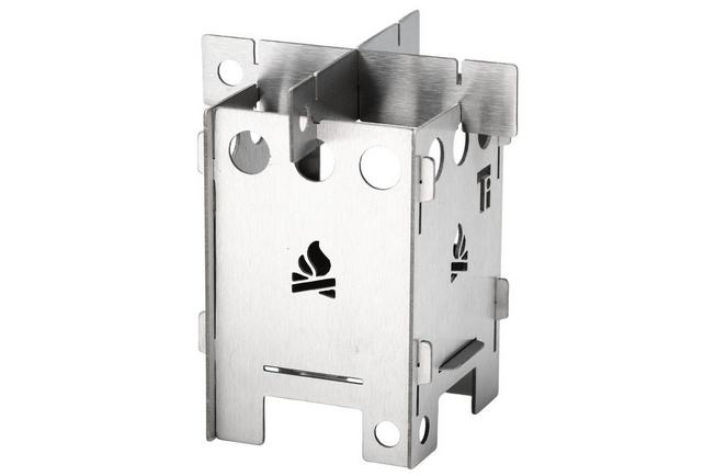 Afbeelding voor Bushcraft Essentials EDCBox BCE-034 Titanium, opvouwbare stove