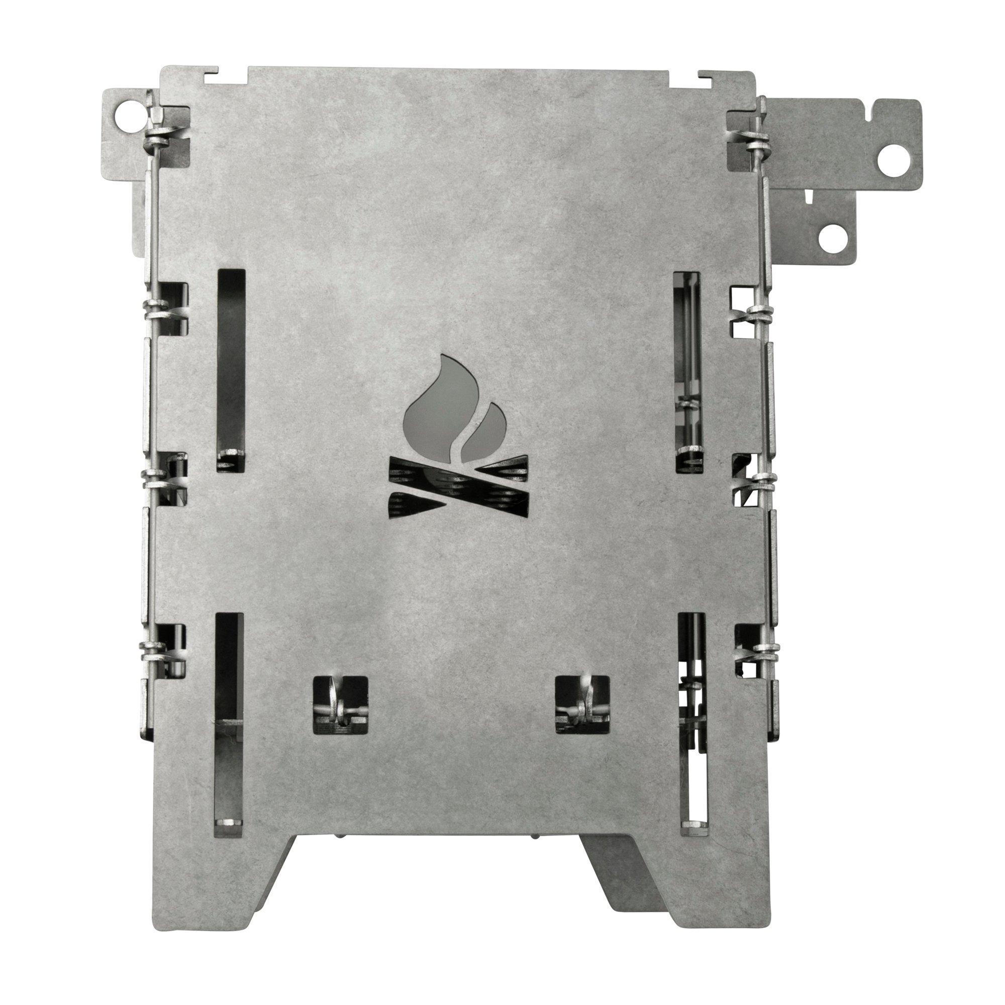 Bushcraft Essentials Bushbox LF Set, foldable stove with storage bag ...