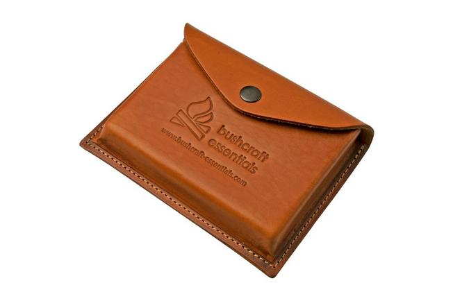 Bushcraft Essentials Leather Pouch Bushbox LF, fodero in pelle per il  Bushbox LF