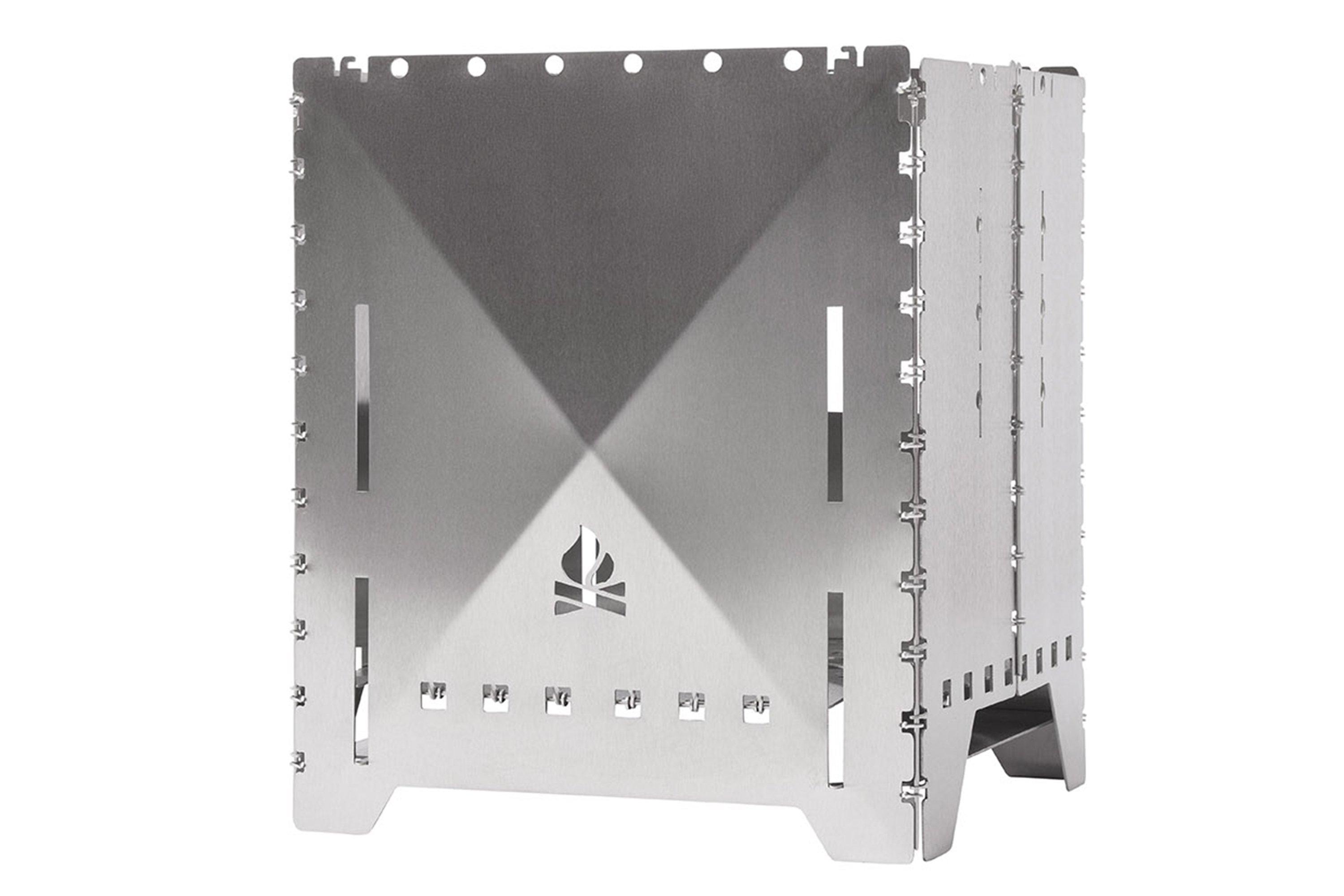 Bushcraft Essentials Bushbox XXL+, BCE-070, folding stove ...
