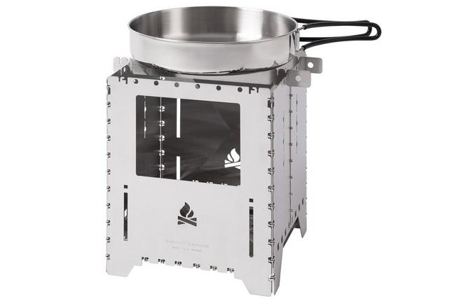 Afbeelding voor Bushcraft Essentials Bushbox XXL+, BCE-070, opvouwbare stove