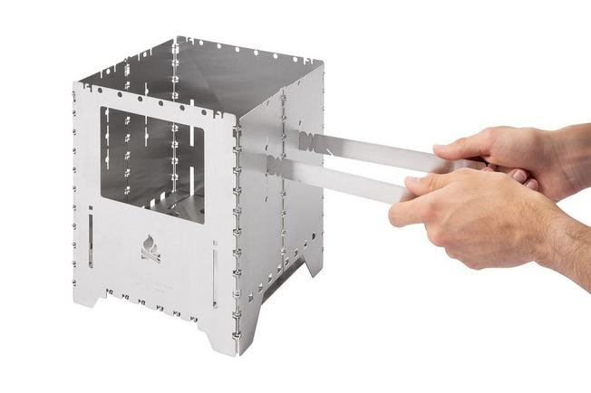 Afbeelding voor Bushcraft Essentials Bushbox XXL+, BCE-071 Trivets Set van 2, panhouders 