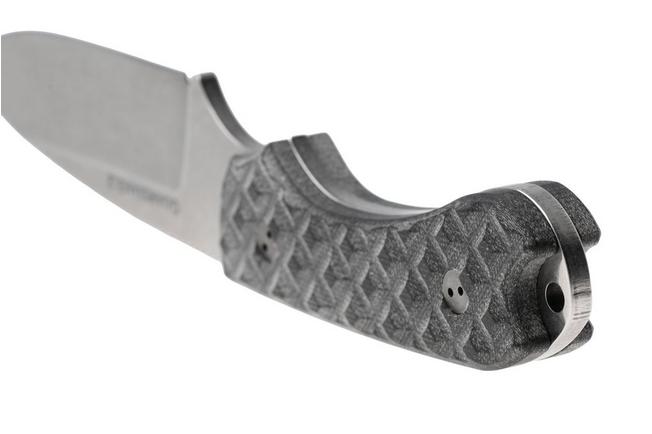 Bild für Bradford Knives Guardian 3, 32S-001-MC MagnaCut Sabre Stonewashed, Textured Black G10, feststehendes Messer