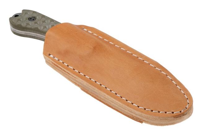 Obraz dla Nóż z głownią stałą Bradford Knives Guardian 3, 32S-002-MC MagnaCut Sabre, Stonewashed, Textured OD Green G10