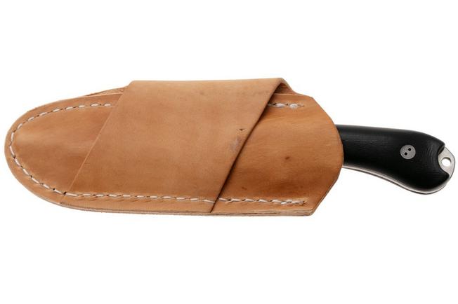 Bild für Bradford Knives Guardian 3, 32S-101-MC MagnaCut Sabre Stonewashed, 3D Black Micarta, feststehenes Messer