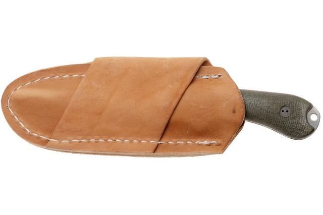 Bild für Bradford Knives Guardian 3, 32S-102-MC MagnaCut Sabre Stonewashed, 3D OD Green Micarta, feststehendes Messer