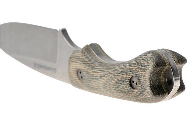 Bild für Bradford Knives Guardian 3, 32S-109-MC MagnaCut Sabre Stonewashed, 3D Camo Micarta, feststehendes Messer