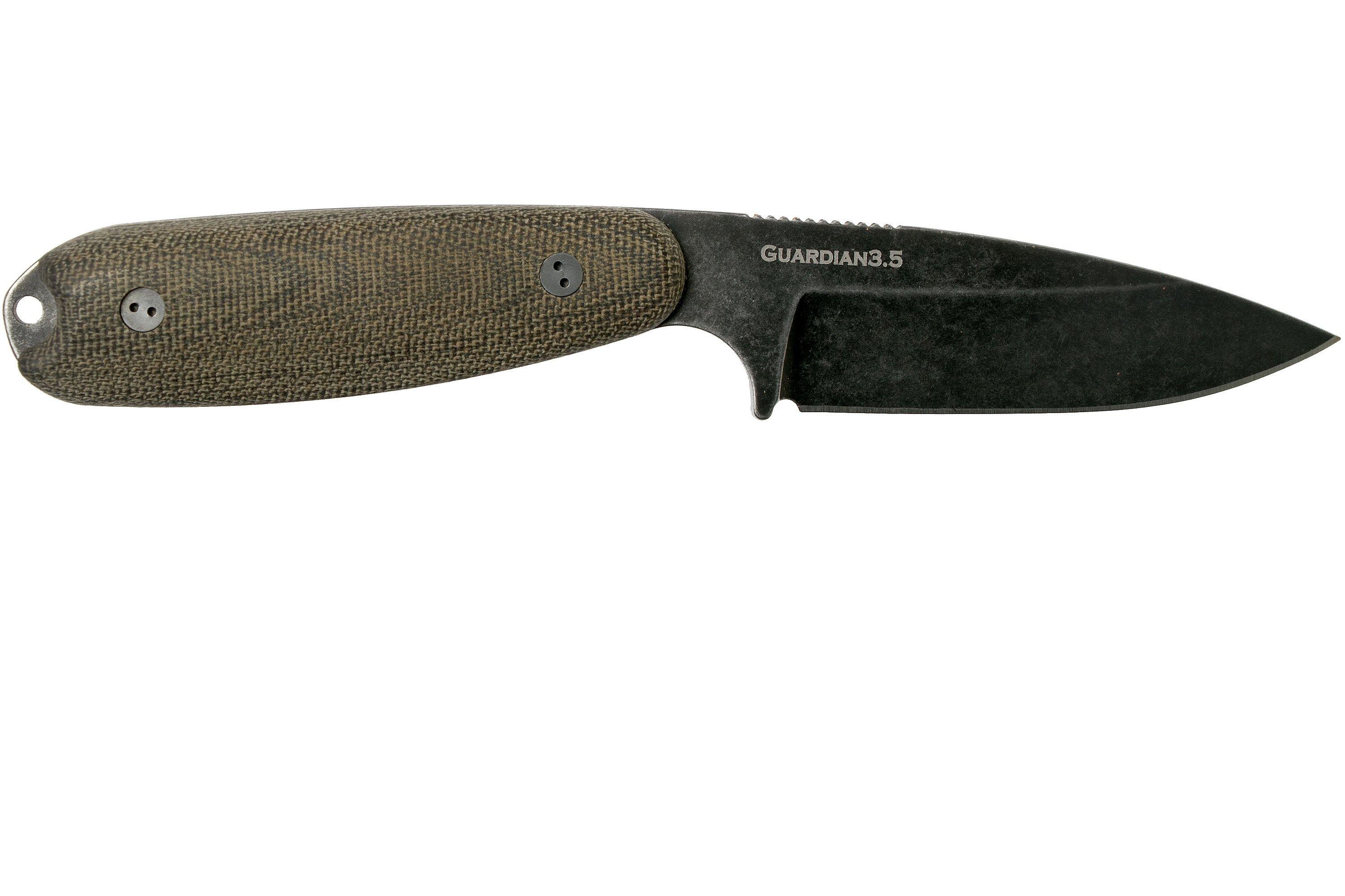 Bradford Guardian 3.5, 3D OD Green Micarta Guardian 3.5 M390