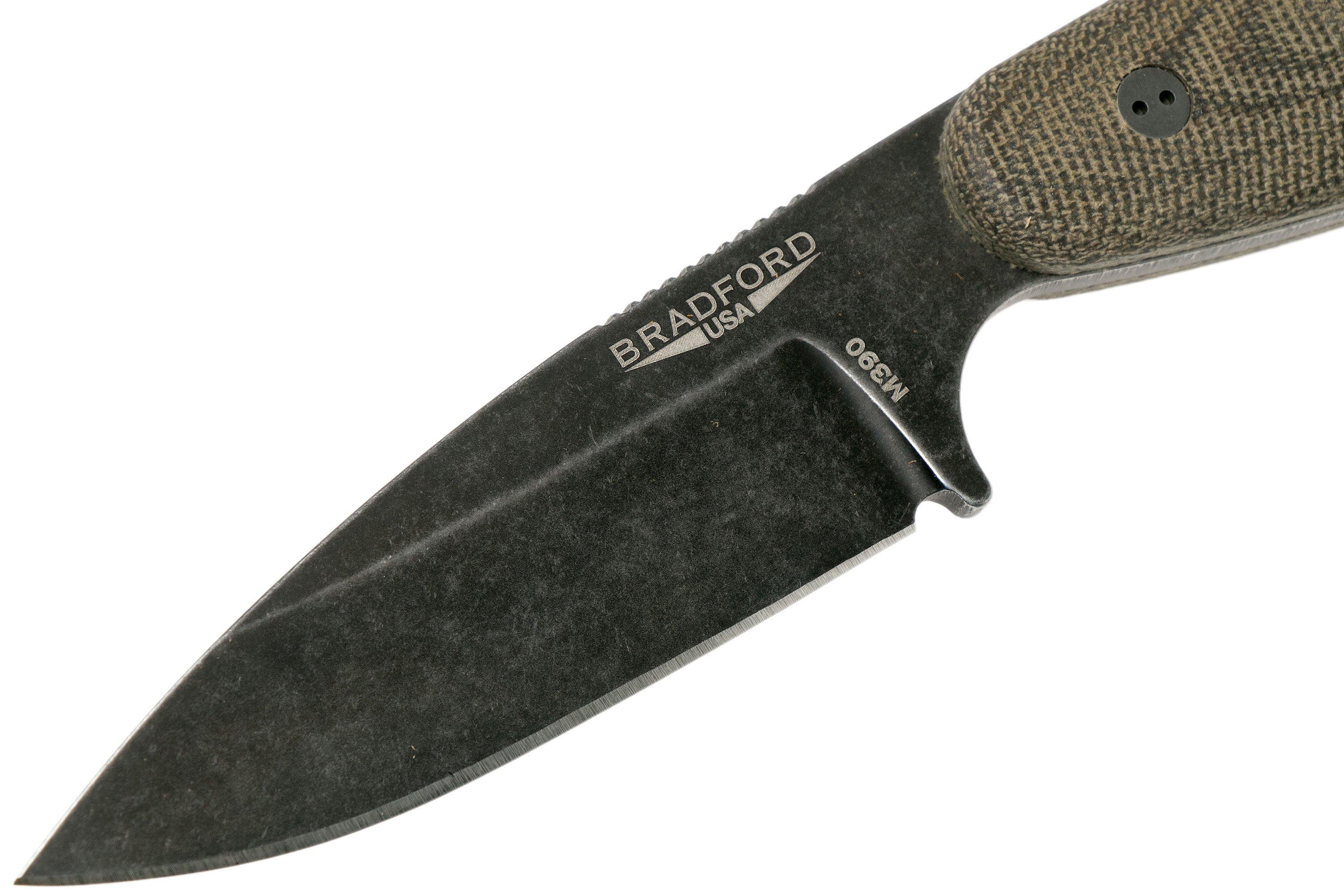 Bradford Guardian 3.5, 3D OD Green Micarta Guardian 3.5 M390