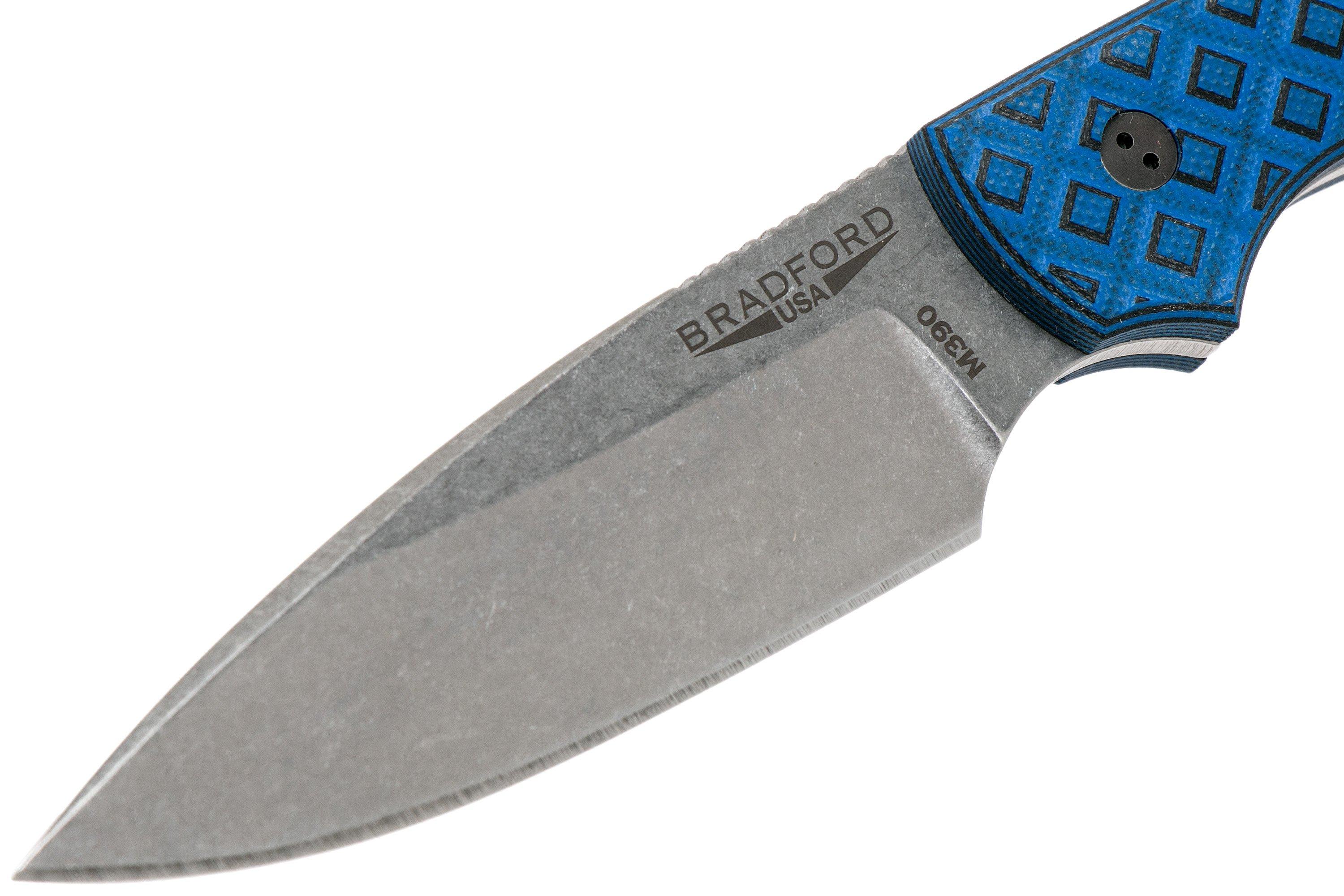 Bradford Guardian 3FE, Black Blue Guardian 3 M390, Sabre Stonewashed