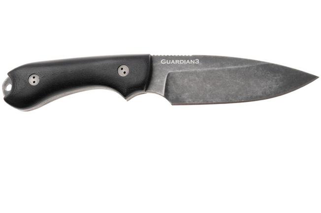 Bild für Bradford Guardian 3, 3D Schwarzes Micarta Guardian 3 M390, Sabre Nimbus 3S-101N
