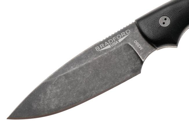Bild für Bradford Guardian 3, 3D Schwarzes Micarta Guardian 3 M390, Sabre Nimbus 3S-101N
