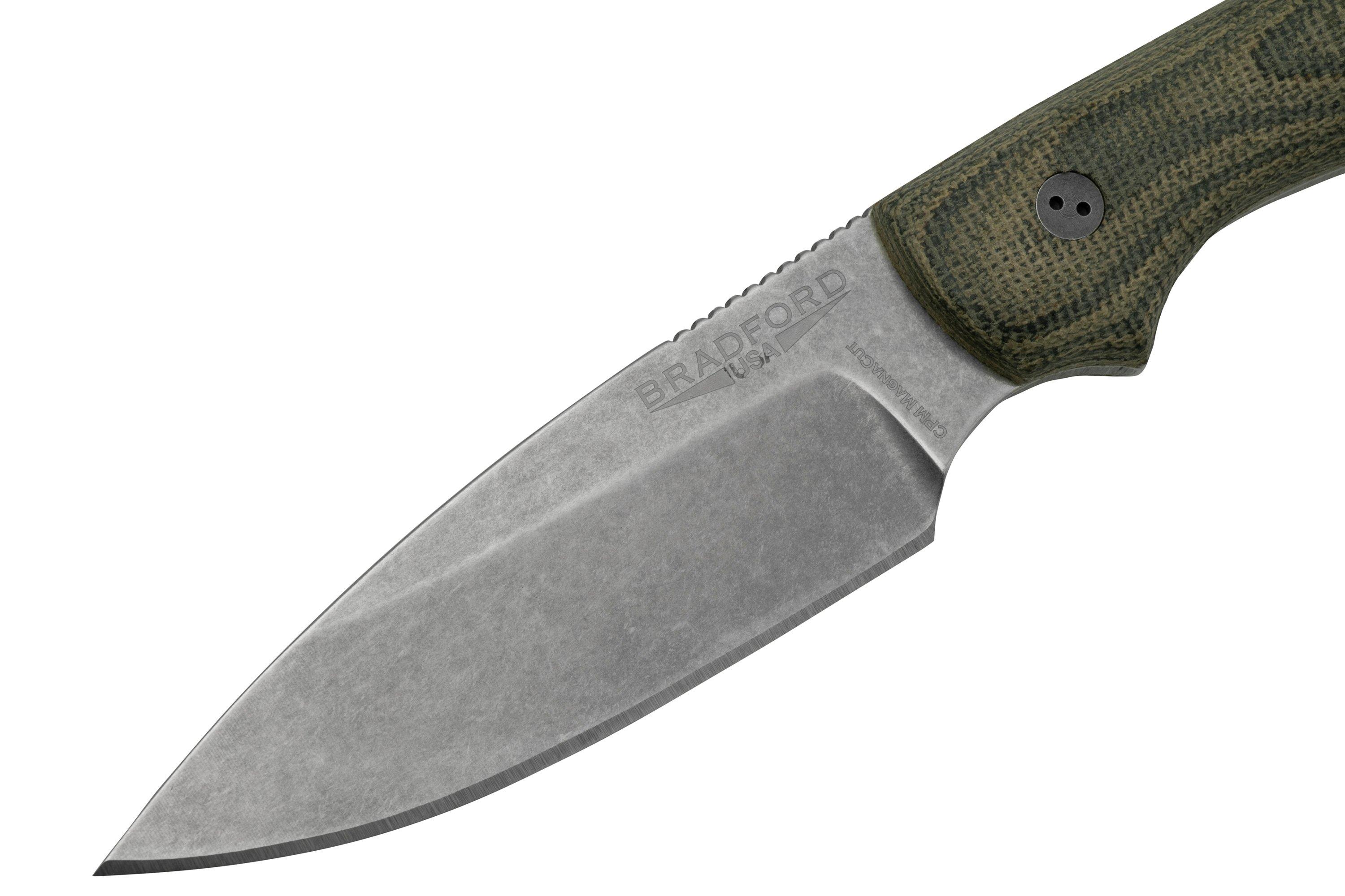 Bradford Knives Guardian 3, 3S109MC, 3D Camo Micarta, CPMMagnacut