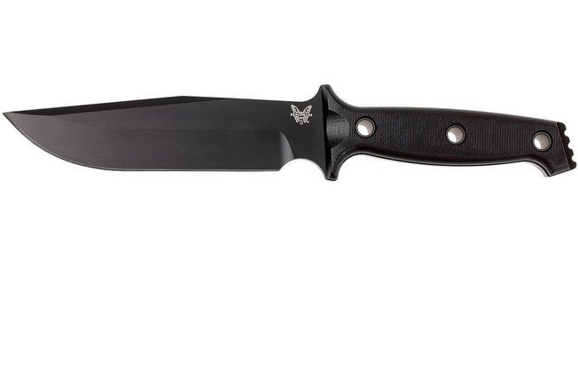 Image for Benchmade 119BK Sibert Arvensis fixed blade, black