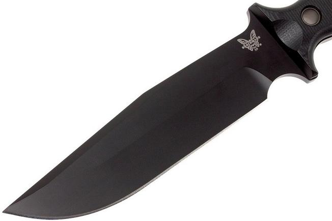 Image for Benchmade 119BK Sibert Arvensis fixed blade, black